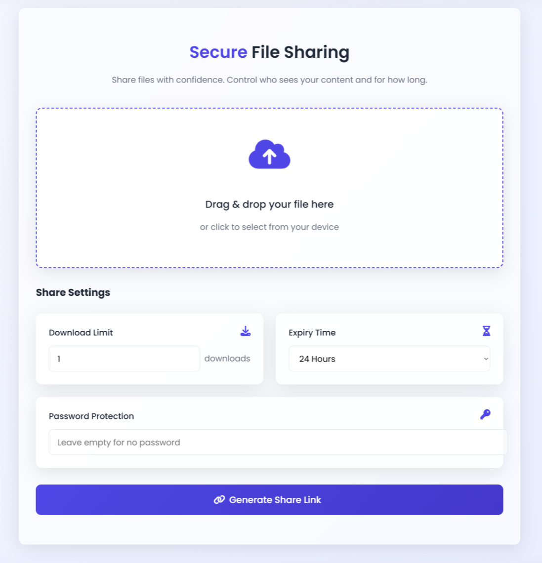 SecureShare Illustration